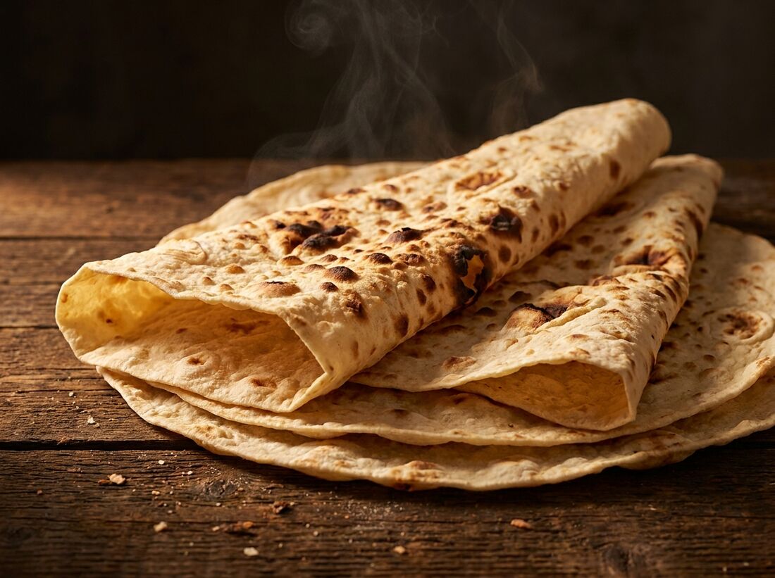 Vers gebakken lavaş